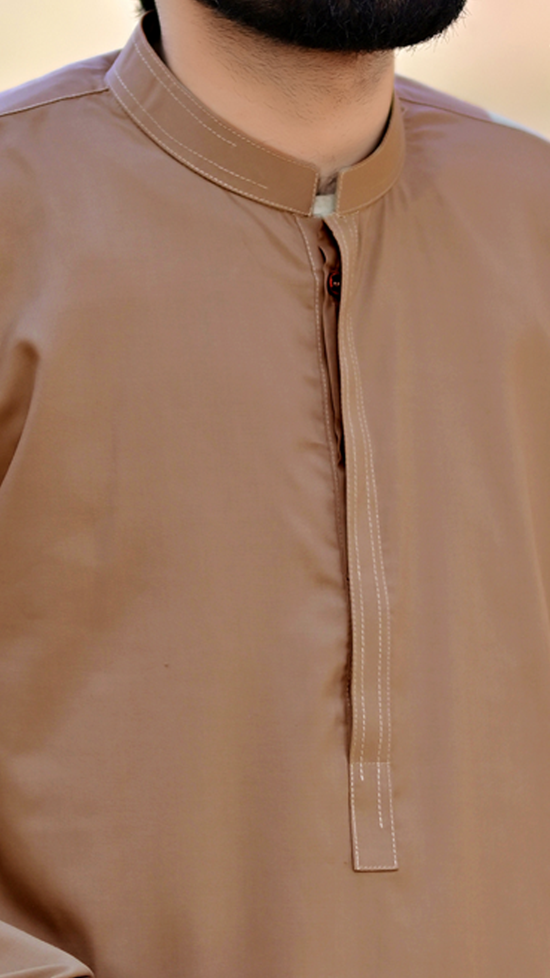 Premium Stitched Suit - Chocolate Brown Ban
