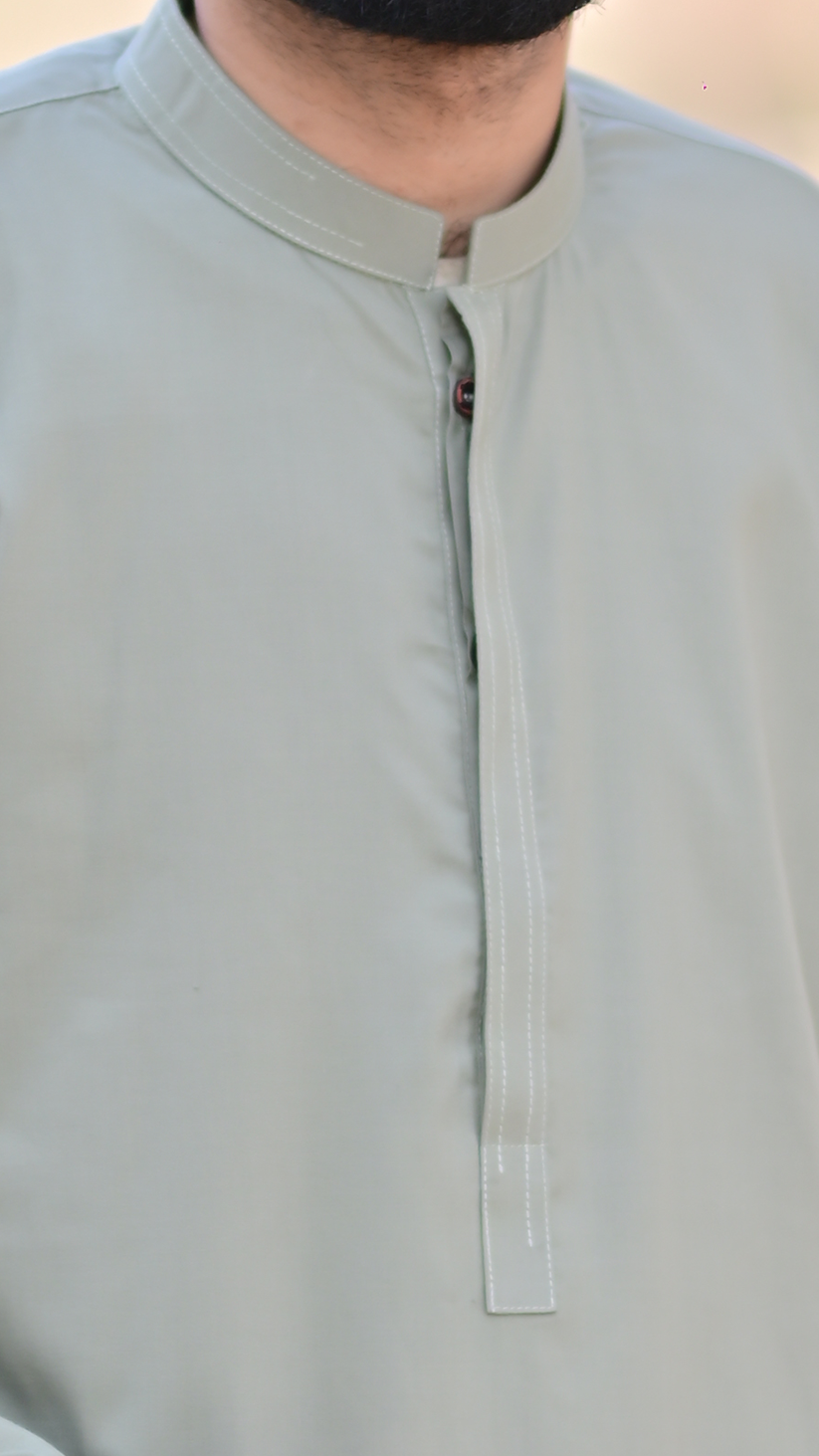 Premium Stitched Suit - Green Dawn Ban