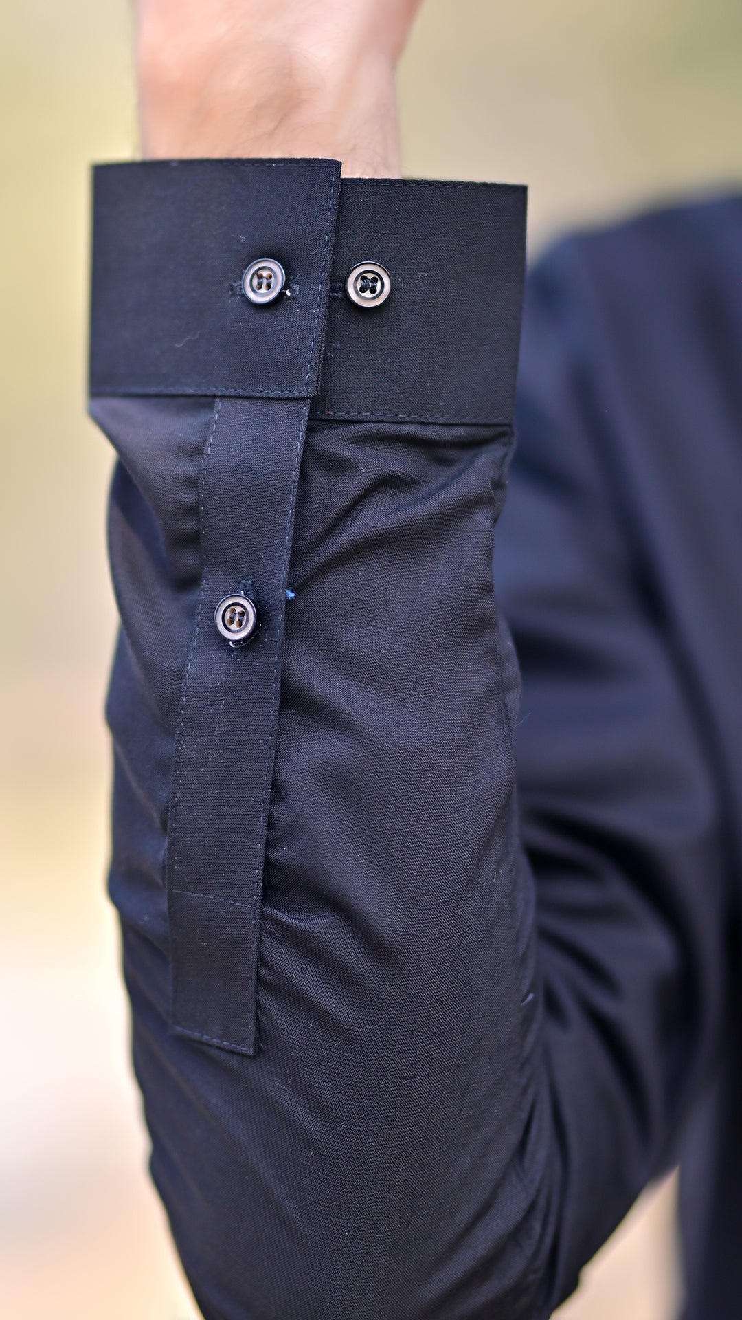 Premium Stitched Suit - Black Ban