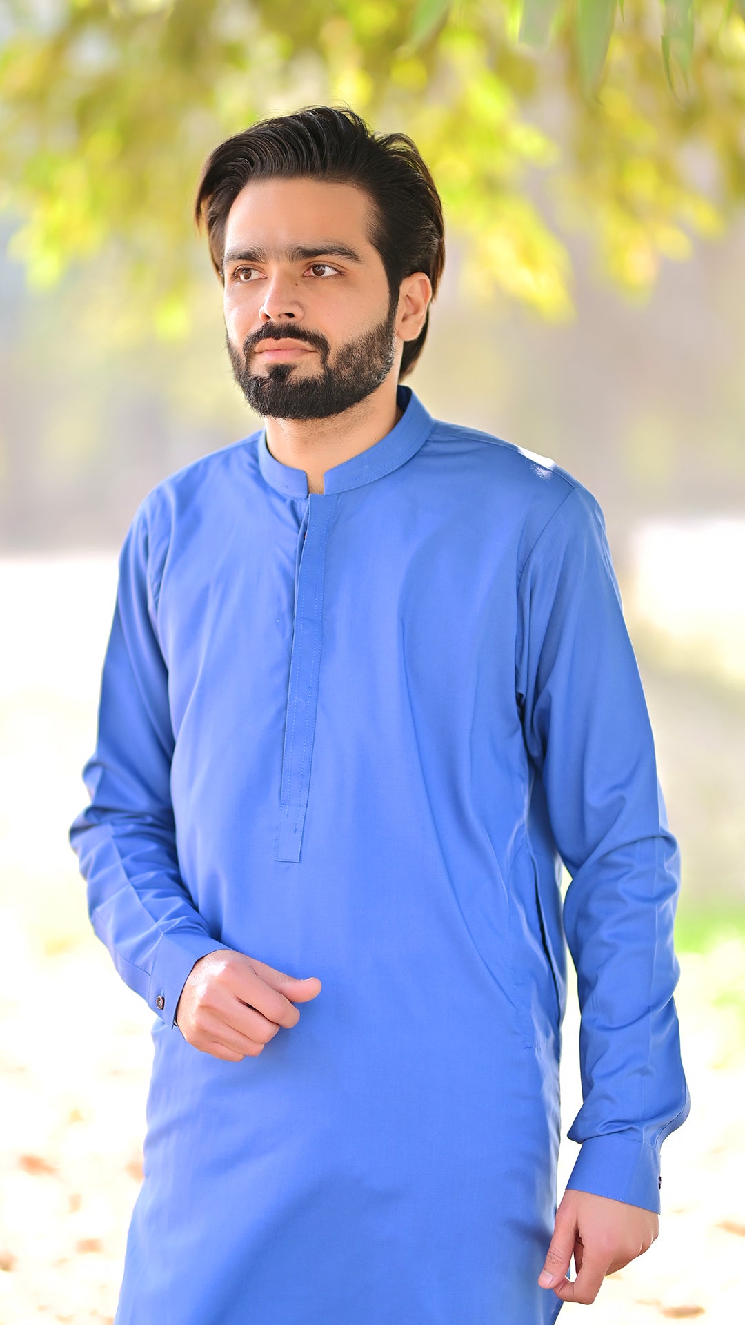 Premium Stitched Suit - Blueberry Ban
